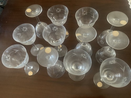 Verres cristal villeroy et - 12,