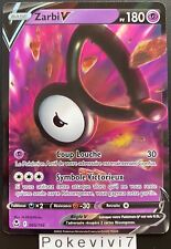 Carte Pokemon ZARBI 065/195 Ultra Rare V Epée et Bouclier 12 EB12 FR NEUF
