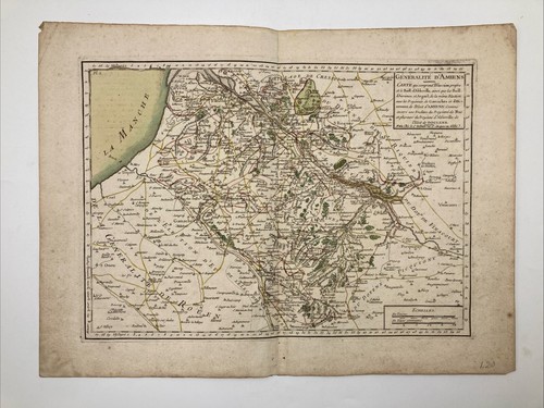 Carte ancienne xviiie - carte,