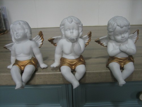 Figurine ange angelot - ange, assis