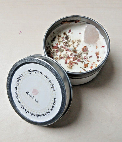 Bougie parfumée cire soja - bougie,