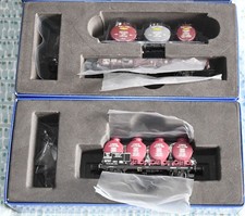 Set de 2 wagons plats REE Modèles avec chargement – HO 1/87 – SNCF Ep III – 2R
