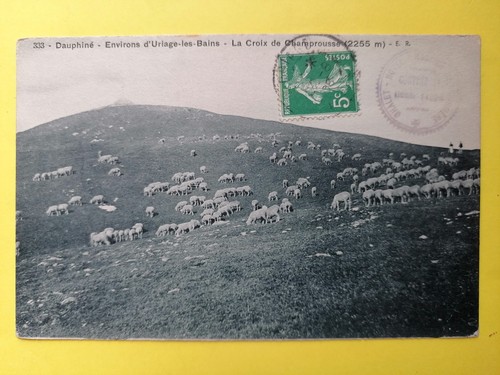 Cpa dauphiné la croix - 38, de