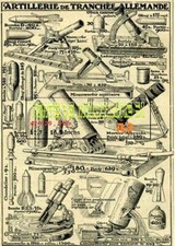 WW 1 - artillerie de tranchée