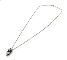 MAGNIFIQUE COLLIER OR 18 CARATS - Saphir et Diamants 0,20 carat - 2,70 g