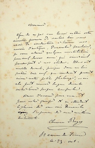 S clémence royer - l.a.s,