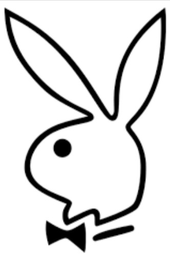 Playboy bunny silhouette - bunny, car