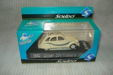 SOLIDO Yesterday 1830 :  Citroen 2CV France 3 blanche decal - boîte d'origine