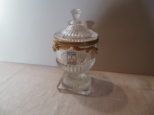 Pot couvert cristal et - couvert, en