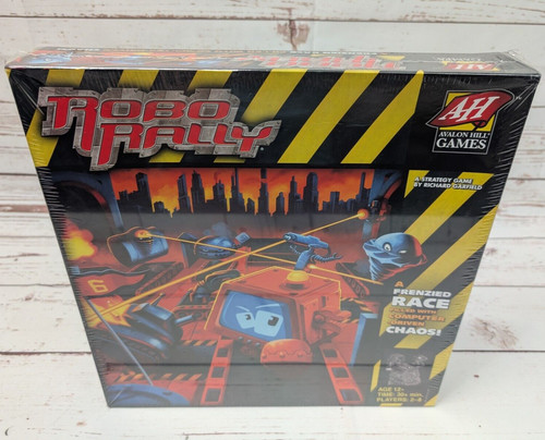 Robo rally board game - robo,