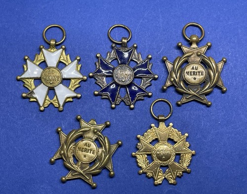 Lot anciennes médailles - de,