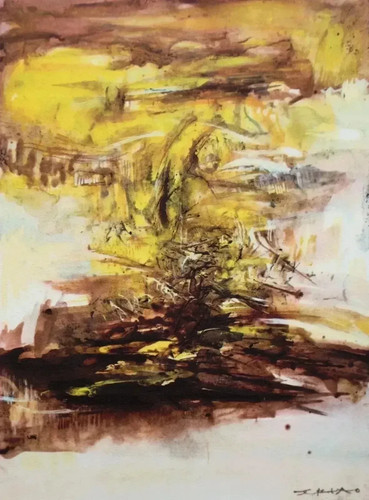 Zao wou l automne - zao, l'automne