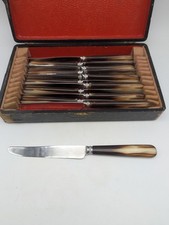 Ménagère, 12 Couteaux, manche Bakélite