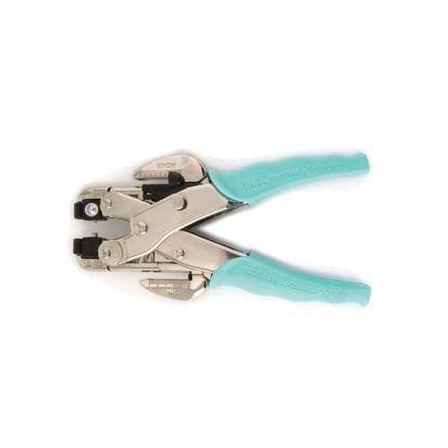 Blue crop dile - eyelet, punch