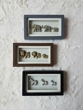 3 Cadres En Bois Assortis