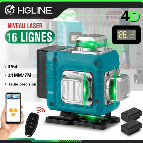 Niveau laser lignes - niveau, 4d