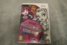 Jeu Wii - MONSTER HIGH LYCEE D'ENFER (sans notice)