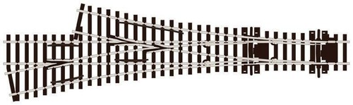 Aiguillage asymétrique trois - aiguillage,
