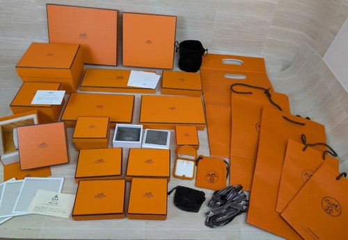 Lot hermes sac - lot, papier