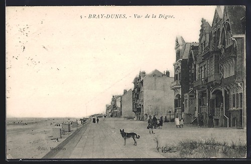 Cpa bray dunes vue - bray-dunes,, de