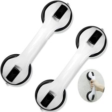 Poignée Ventouse pour Salle de Bain, 30 CM Barres dappui de Douche Forte Pris...