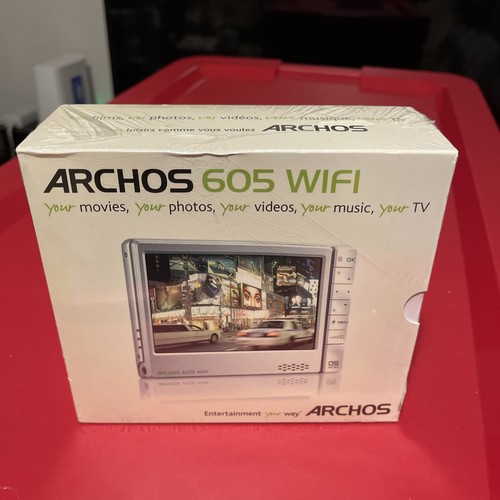 New archos 605 - new, 160gb