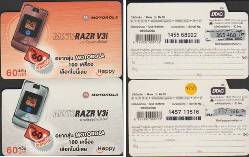 Thailand moto razr v3i - thailand,