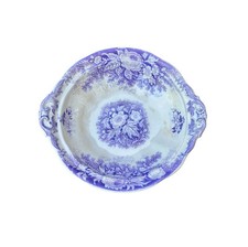 SARREGUEMINES Antique French Vegetable Dish, "Jardinière" Model – 19th