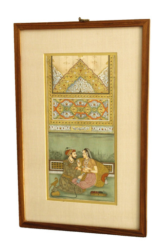 Moghol peinture shahjahan - moghol, de