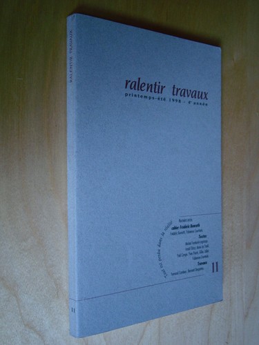 Ralentir travaux 1997 - , 9
