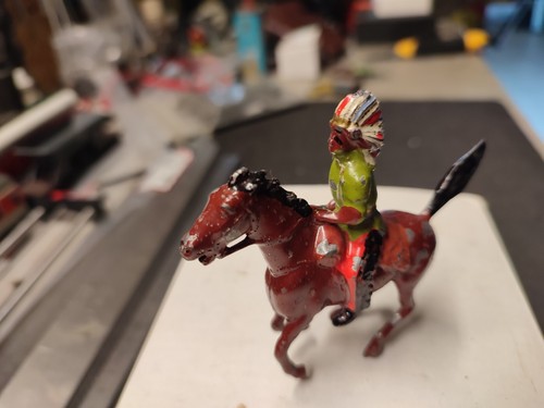 Indien sur son cheval - ,, plomb