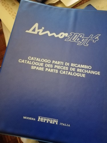 Ferrari dino 308gt4 catalogo - ferrari,