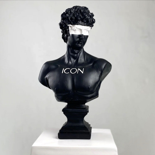 Grande sculpture pop - art, en