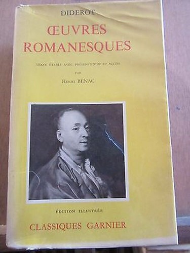 Diderot oeuvres romanesques - oeuvres,