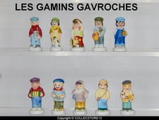 SERIE COMPLETE DE FEVES LES GAMINS GAVROCHES  MATS 2026