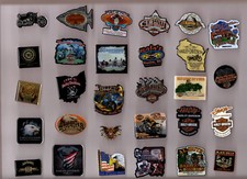 pin's Harley Davidson (29 versions au choix: Sturgis, Hacienda, Kutter...)