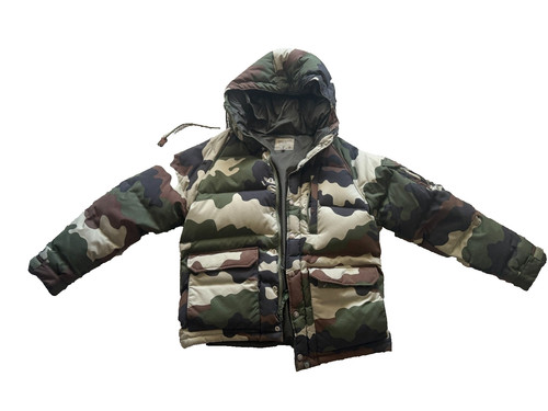 Bape woodland camo puffer - camo, down