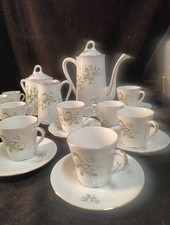 Ancien service à café porcelaine limoges "PD" Porcelaine Dure. TBE