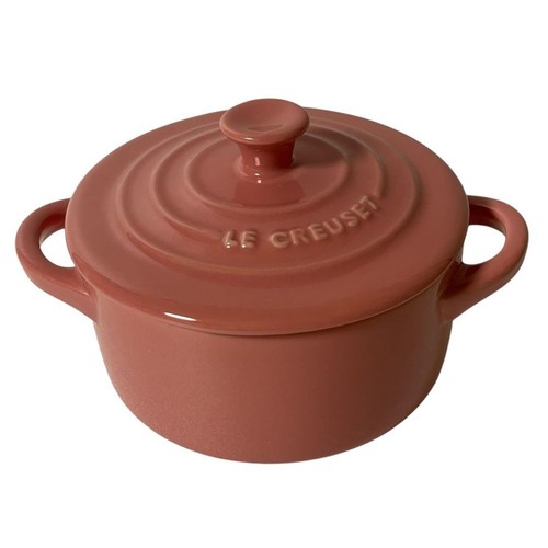 Mini cocotte grès rose - en,