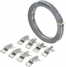 ASSORTIMENT DE COLLIER DE DURITE SERRAGE SANS FIN BANDE DE 3 m