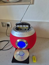 NAF NAF HYP  Boombox Radio Cassette CD MP3 USB SD rouge -