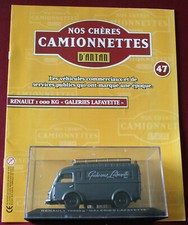 Camionnettes d'Antan 1/43e, Renault 1000 Kg  "GALERIES LAFAYETTE " + fascicule