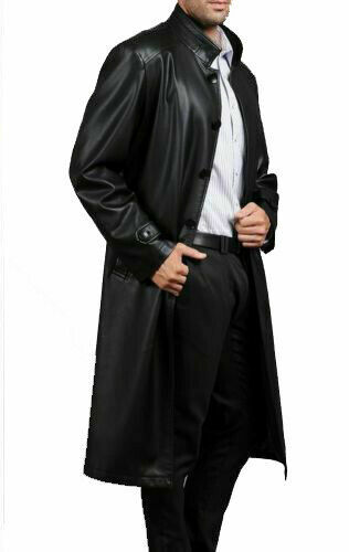 Manteau trench cuir - trench,