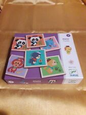 Jeu Memo 32 Pieces Bois Djeco