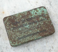 ARMEE ALLEMANDE boite 1er secours tôle Tupfer für Hautengiftung ... WIM25TUP001