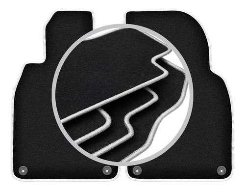 Tapis sol velours noir - sol,