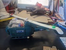 ANCIEN HELICOPTERE  BATTERY  toy 1960 JAPON pour restauration