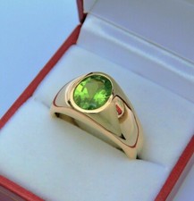 Naturel Gemme Péridot Avec