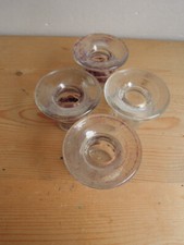 4 Anciens ENCRIERS pour Table