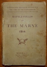 Guide Michelin : Battle-Fields of the Marne 1914 / Guerre 14-18 / 1917